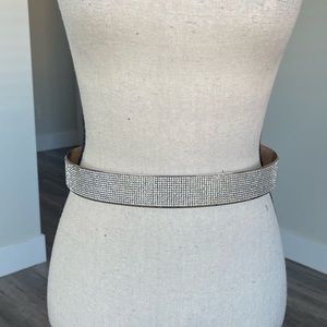 Rhinestone Belt One Size